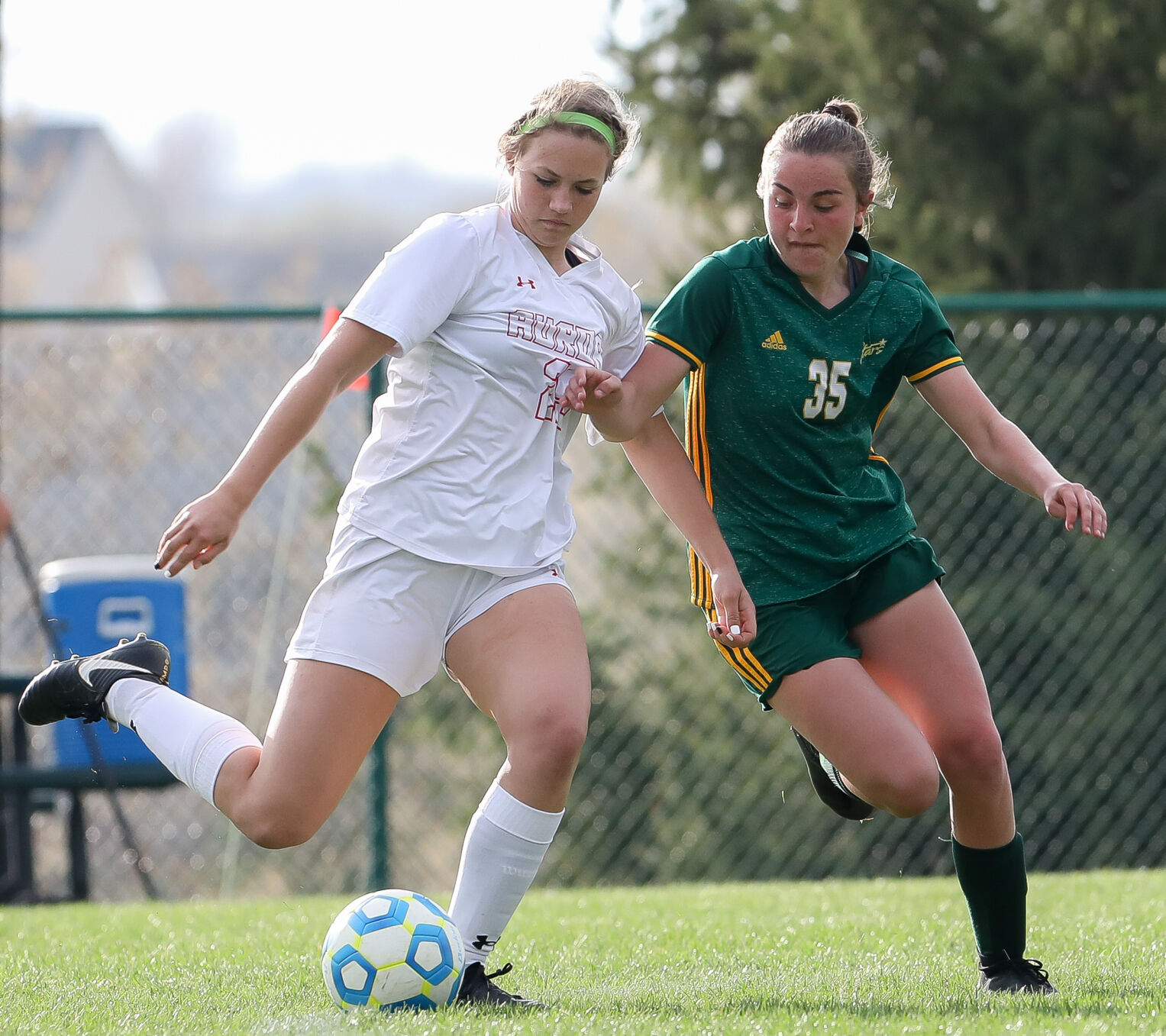 4-6-21 Kearney Catholic vs. Aurora girls soccer